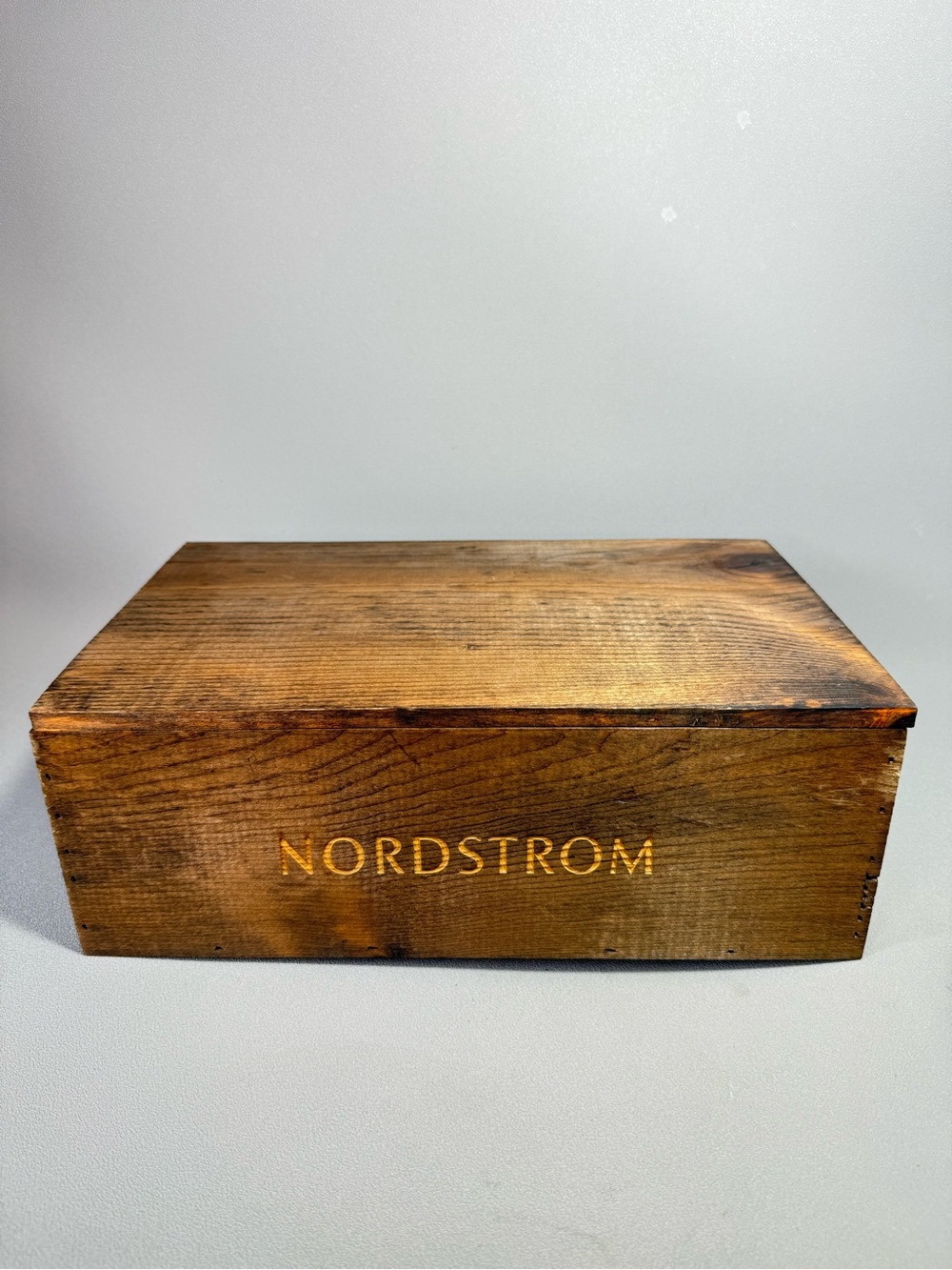 Nordstrom Brown Wooden Storage Box